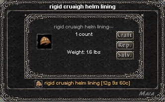 Picture for Rigid Cruaigh Helm Lining