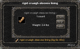 Picture for Rigid Cruaigh Sleeves Lining