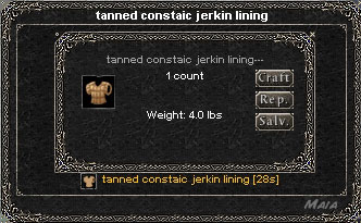 Picture for Tanned Constaic Jerkin Lining