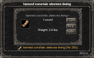Picture for Tanned Constaic Sleeves Lining