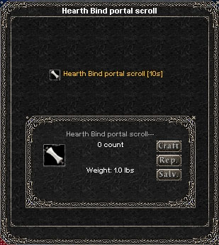 Picture for Hearth Bind Portal Scroll