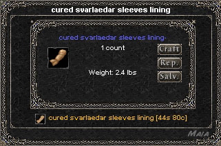 Picture for Cured Svarlaedar Sleeves Lining