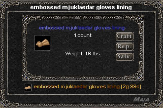 Picture for Embossed Mjuklaedar Gloves Lining