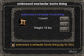 Picture for Embossed Svarlaedar Boots Lining