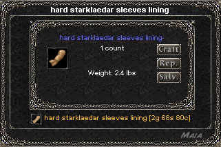 Picture for Hard Starklaedar Sleeves Lining