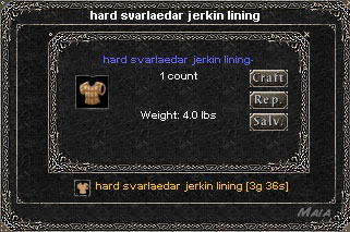 Picture for Hard Svarlaedar Jerkin Lining