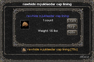 Picture for Rawhide Mjuklaedar Cap Lining