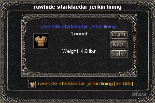 Picture for Rawhide Starklaedar Jerkin Lining