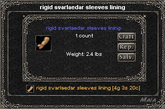 Picture for Rigid Svarlaedar Sleeves Lining