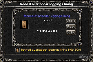 Picture for Tanned Svarlaedar Leggings Lining