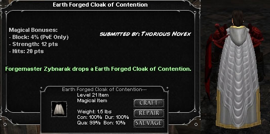 Picture for Earth Forged Cloak of Contention