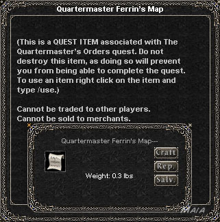 Picture for Quartermaster Ferrin's Map