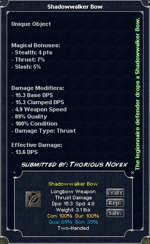 Picture for Shadowwalker Bow (Alb) (u)