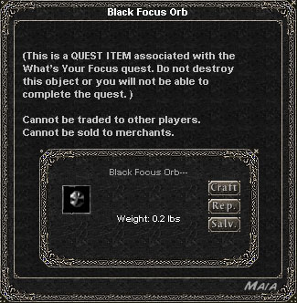 Picture for Black Focus Orb