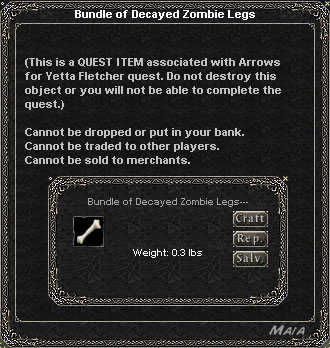 Picture for Bundle of Decayed Zombie Legs