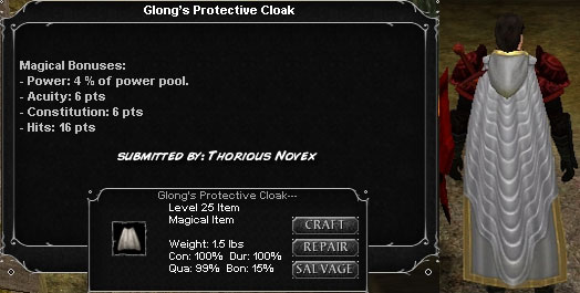 Picture for Glong's Protective Cloak