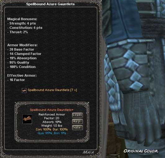 Picture for Spellbound Azure Gauntlets (Hib) (reinf)