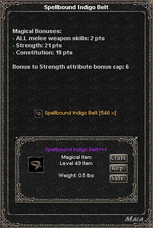 Picture for Spellbound Indigo Belt (Mid)