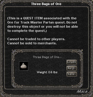 Picture for Three Bags of Ore