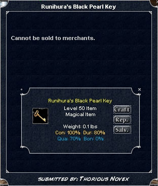 Picture for Runihura's Black Pearl Key