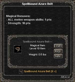 Picture for Spellbound Azure Belt (Alb)