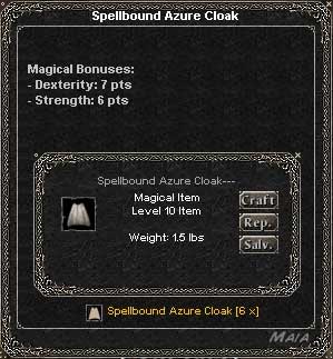 Picture for Spellbound Azure Cloak (Alb)