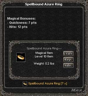 Picture for Spellbound Azure Ring (qui) (Alb)