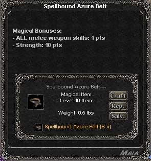 Picture for Spellbound Azure Belt (Hib)