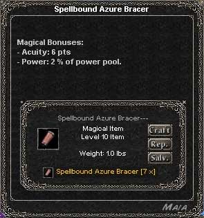 Picture for Spellbound Azure Bracer (acuity) (Hib)