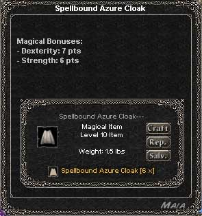 Picture for Spellbound Azure Cloak (Hib)