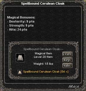 Picture for Spellbound Cerulean Cloak (Hib)