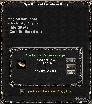 Picture for Spellbound Cerulean Ring (dex/con) (Mid)