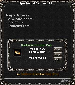 Picture for Spellbound Cerulean Ring (qui/dex) (Mid)