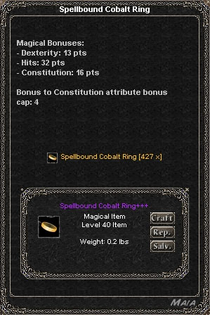 Picture for Spellbound Cobalt Ring (dex/con) (Mid)