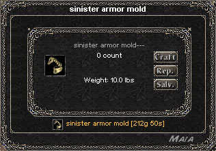 Picture for Sinister Armor Mold