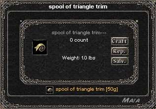 Picture for Spool of Triangle Trim