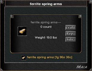 Picture for Ferrite Spring Arms