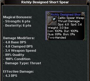 Picture for Richly Designed Short Spear