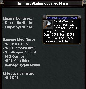 Picture for Brilliant Sludge Covered Mace