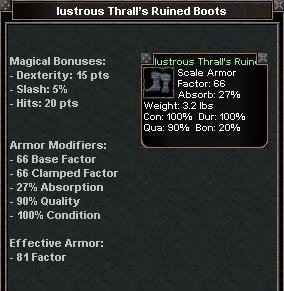 Picture for Lustrous Thrall's Ruined Boots