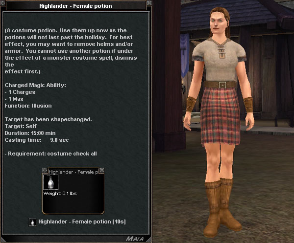 Picture for Highlander - Female Potion