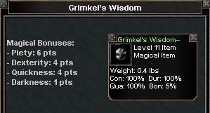 Picture for Grimkel's Wisdom