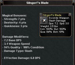 Picture for Silngorf's Blade