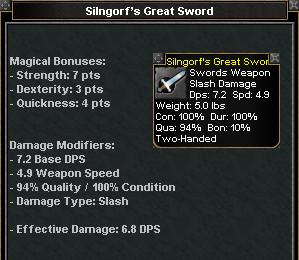 Picture for Silngorf's Great Sword
