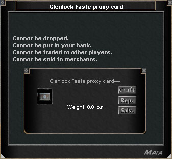 Picture for Glenlock Faste Proxy Card