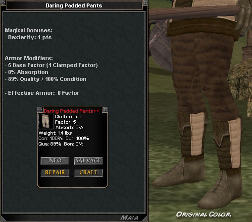 Picture for Daring Padded Pants (Alb)