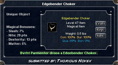 Picture for Edgebender Choker (Alb) (u)