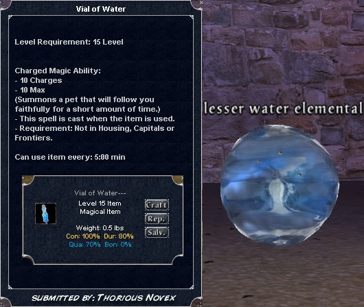 Picture for Vial of Water