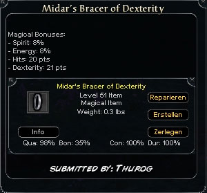 Picture for Midar's Bracer of Dexterity