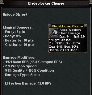 Picture for Bladeblocker Cleaver (u)